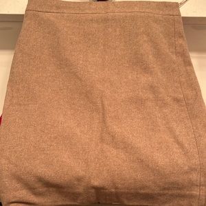 JCrew pencil skirt tan size 4